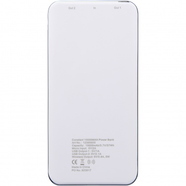 Logo trade meened foto: Pidev 10 000 mAh juhtmevaba toitepank LED-iga